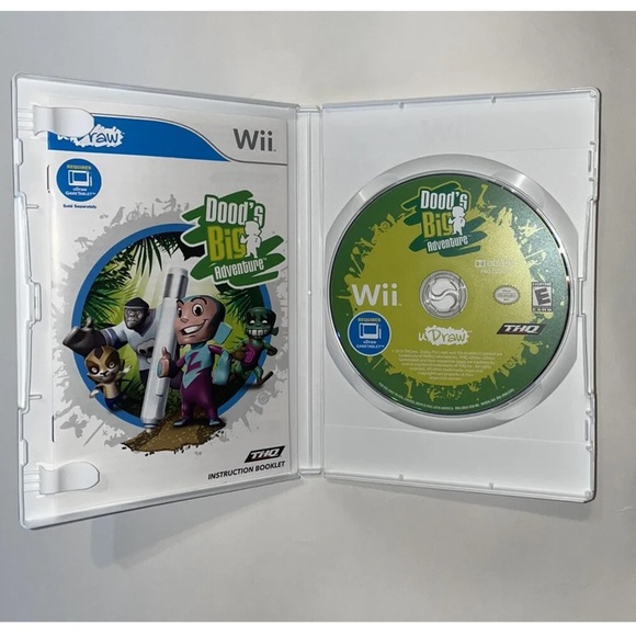 Pre-owned UDraw Studio Set. For Nintendo Wii. 2 Games and UDraw Pad.. - Picture 6 of 7